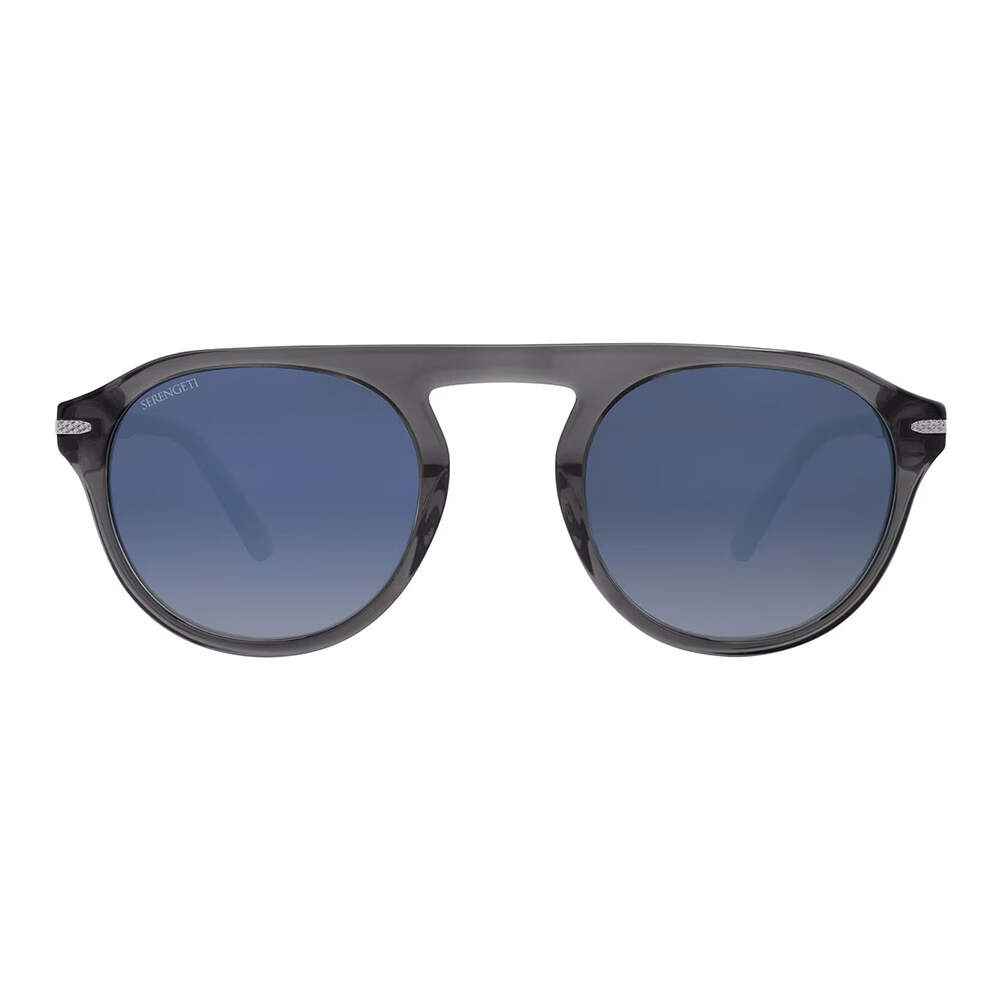 Arthur Shiny Transparent Grey Pol Blue Gradient