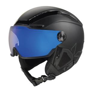 V-Line Black Matte Photochromic Blue Mir Lens 52-55c