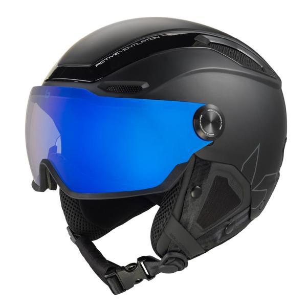 V-Line Black Matte Photochromic Blue Mir Lens Cat 1-3 59-62c