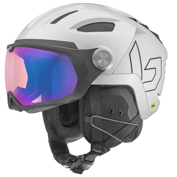 V-Ryft Mips White Pearle Shiny S 52-55 Phantom Blue