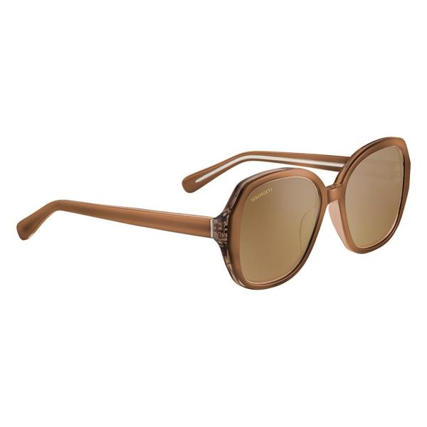 Hayworth Shiny Crystal Caramel Brown DG